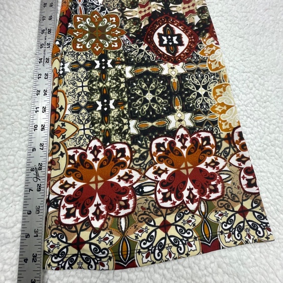 NWT Women’s Large, New Directions Flared Multi-Colored Pants - Picture 11 of 13